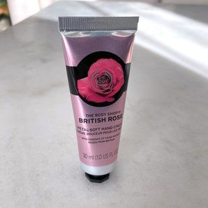 3/$30 - New! The Body Shop British Rose petal soft hand cream